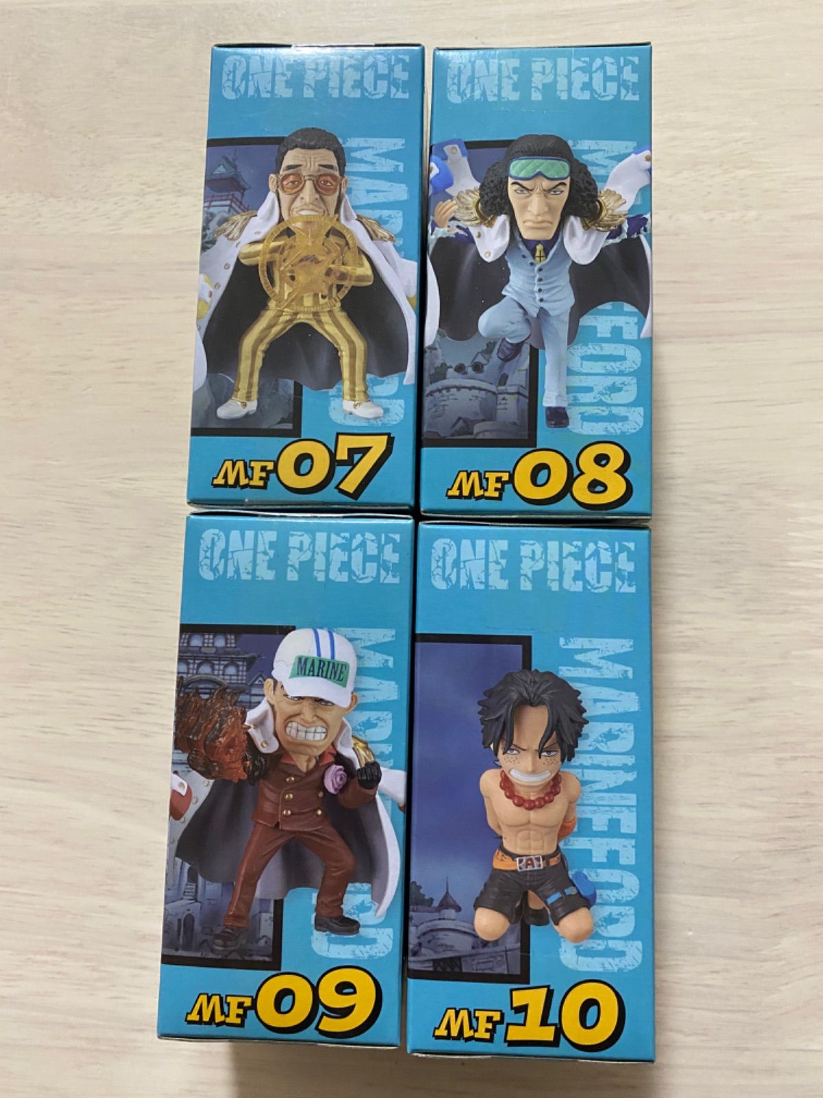 ワンピース ワールドコレクタブルフィギュア マリンフォード 赤犬 黄猿 青雉 ワンピース コレクタブル マリンフォード2 赤犬 青雉 黄猿