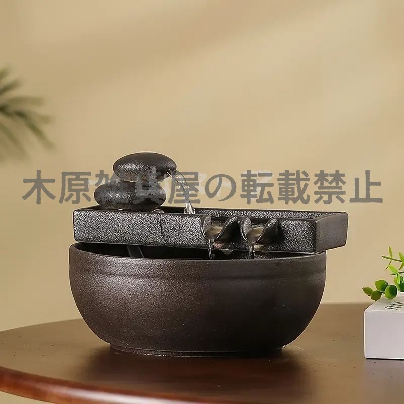 【入手困難】卓上噴水　ブラック　オブジェ 卓上噴水 ワビィ – 株式会社アクセル