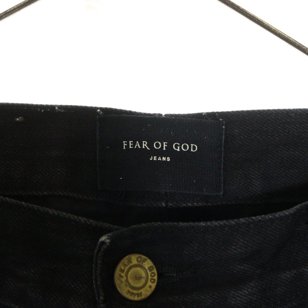 希少✨Fear of God ブリーチスキニーデニムパンツ エージング加工 希少✨Fear of God ブリーチスキニーデニムパンツ エージング
