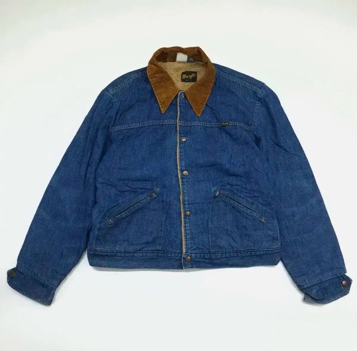 Wrangler ラングラー 80s USA アメリカンマガジン デニム ジャケット ブルゾン m