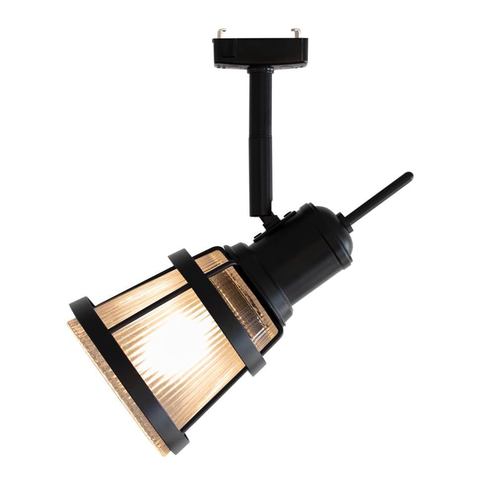 Ampoule シーリングライト 1灯 電球別売 ブラック モダン ガラス Nqut ノクト
