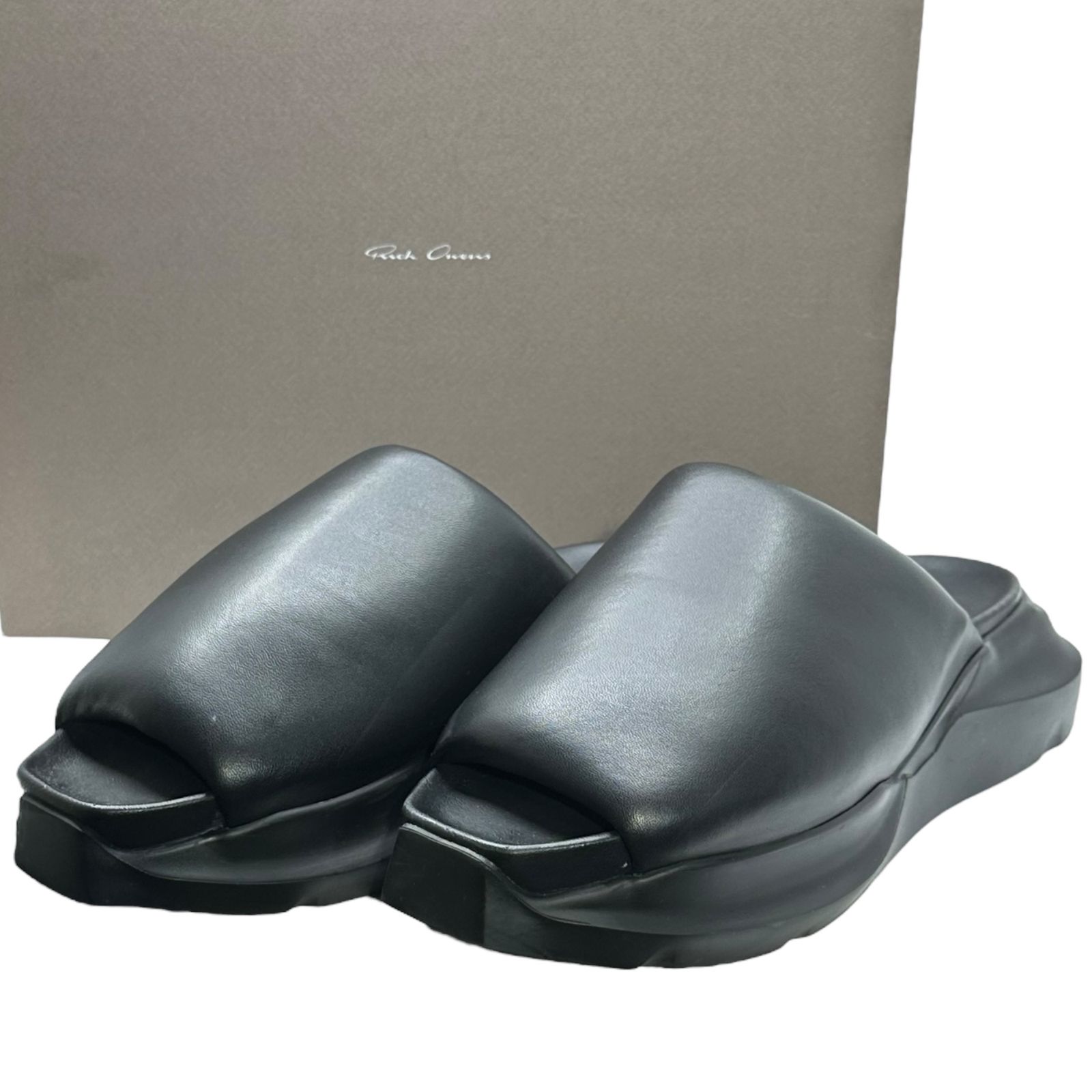 Rick Owens(リックオウエンス) GETH PUFFER SLIDE ゲス 中綿