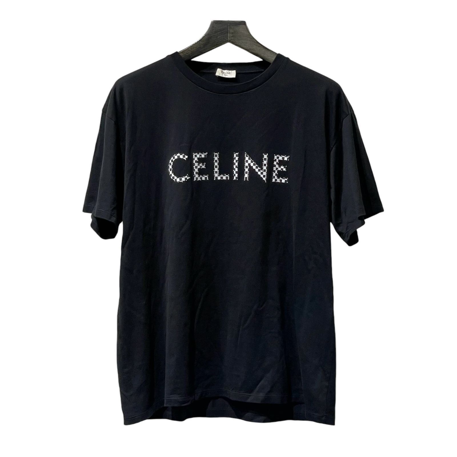 Celine Women's Logo Short-Sleeve Cotton T-Shirt (US, Alpha