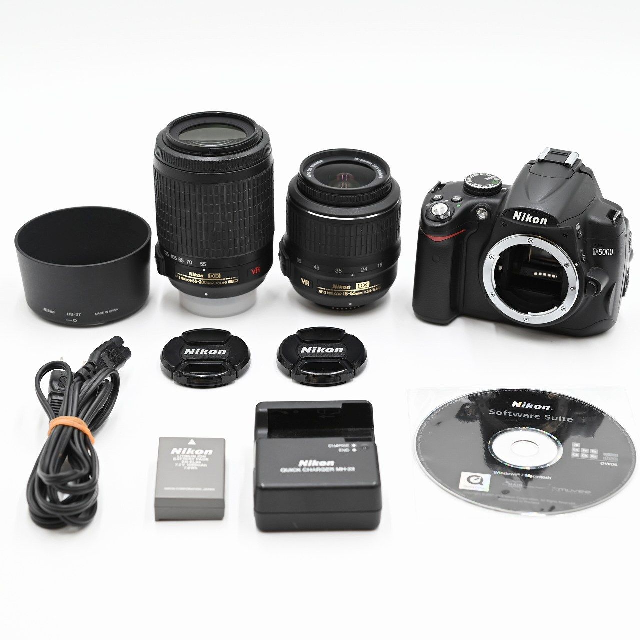 Nikon デジタル一眼レフカメラ D5000 ダブルズームキット D5000WZ 