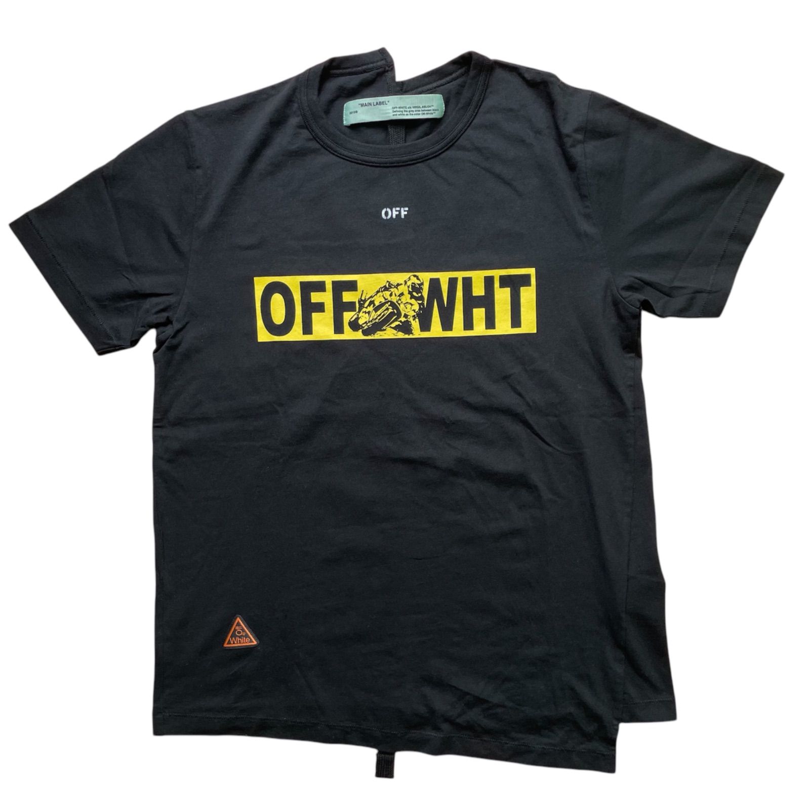 定価16,390円 OFF-WHITE MOTO SPLICED S/S TEE 変形 OMAA032S18185083 