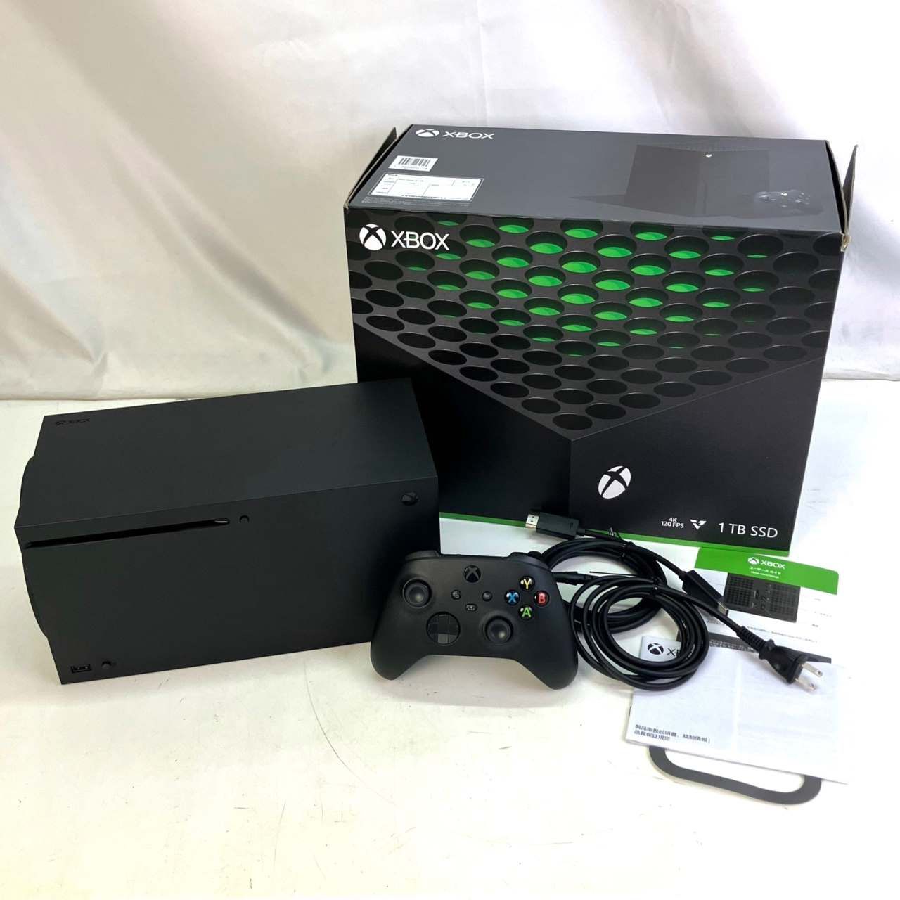01w-3522 〇 XBOX series X 1TB 本体 動作確認済み 【中古品】 - メルカリ