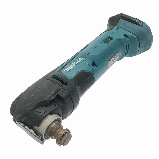 品 makita マキタ 14.4V 18V 充電式マルチツール TM41D 青 ブルー 本体 バッテリー1個 18V 6.0Ah DARSALAM_BE
