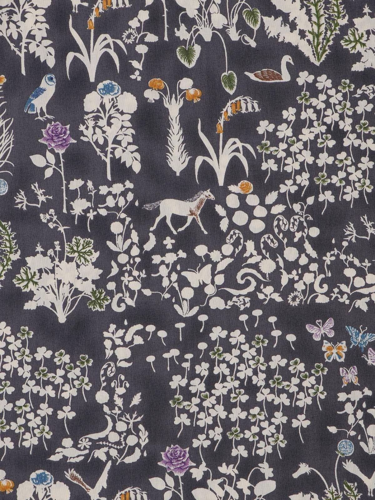 sosotto(ソソット)LIBERTY PRINTチビ衿ピンタック前開き