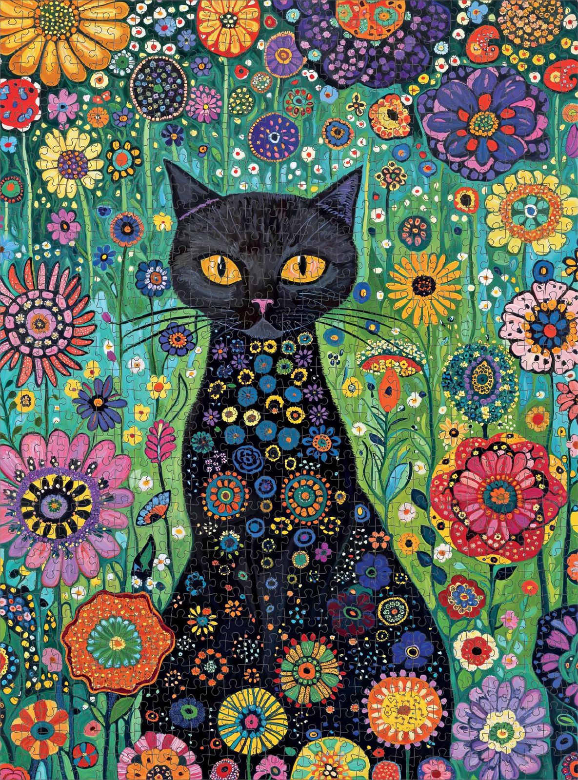 花びらと真夜中の猫