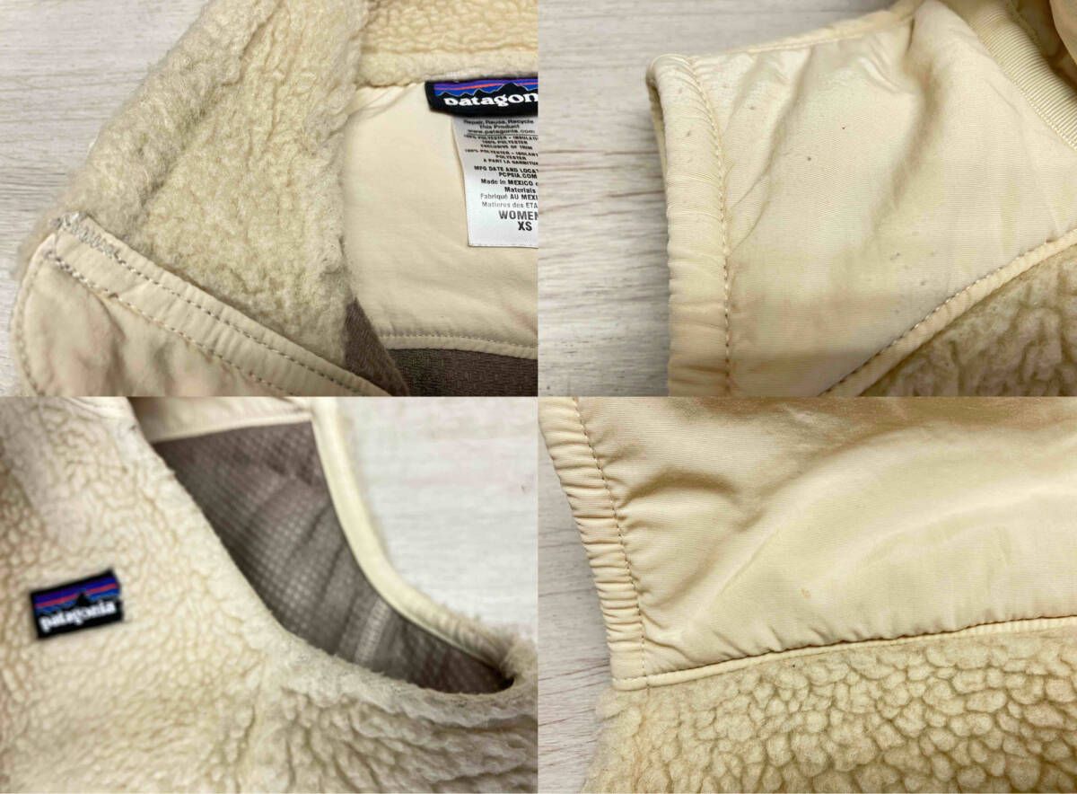  Patagonia パタゴニア Retro-X VEST レトロエックスベスト フリース ボア 13年製 ベージュ XS ベスト ジレ ベスト ジレ ビスチェ