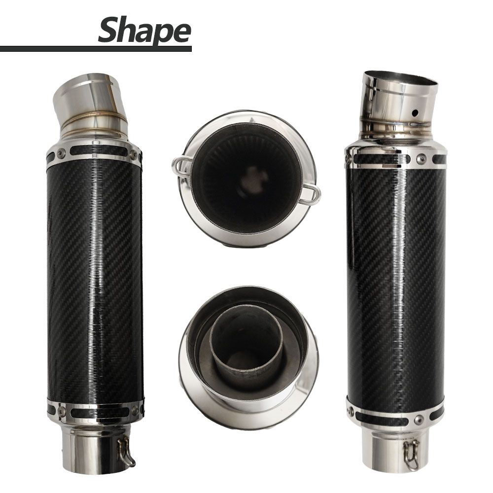 60.5mm 60.5φ 全長360mm 汎用 マフラー スリップオン サイレンサー