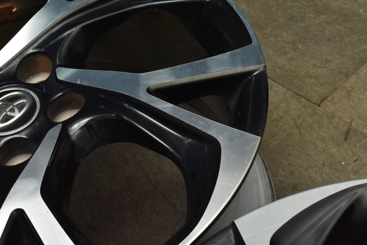 交換用に トヨタ C-HR 純正 18in 7J 50 PCD114.3 4本セット エスティマ ヤリスクロス ノア ヴォクシー エスクァイア 流用 FFCRYSTALESIA_COM