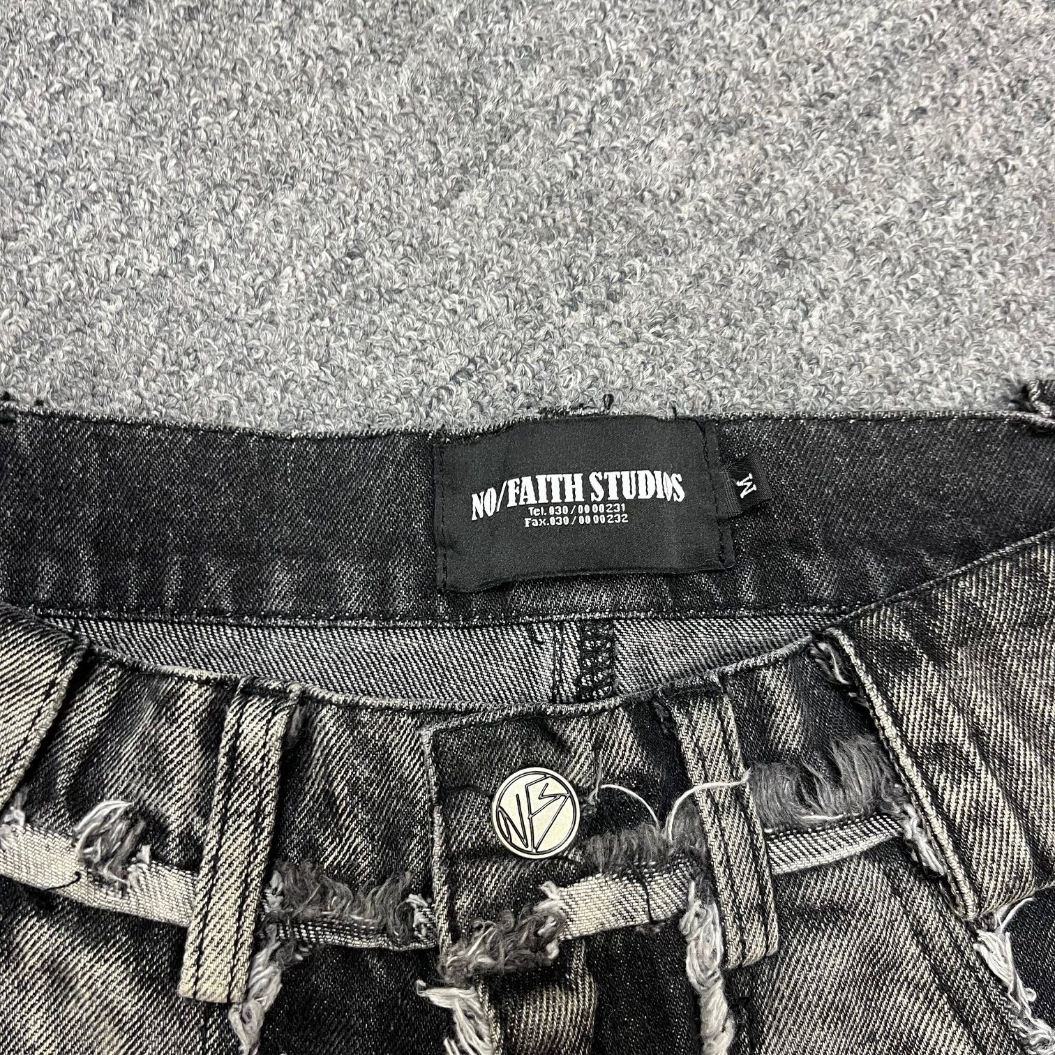 NO/FAITH STUDIOS 24AW FLARED DENIM 004 PAINTER フレアデニム