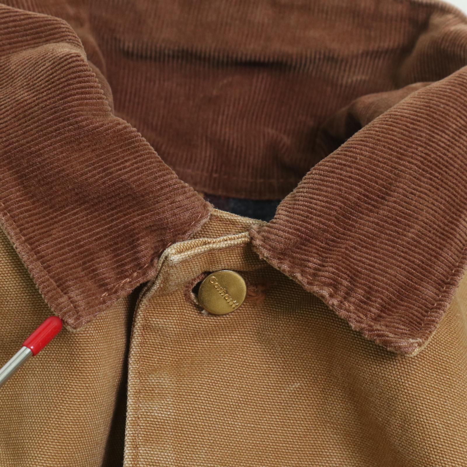 90年代 Carhartt カーハート ミシガンチョアコート ワーク ブラウン