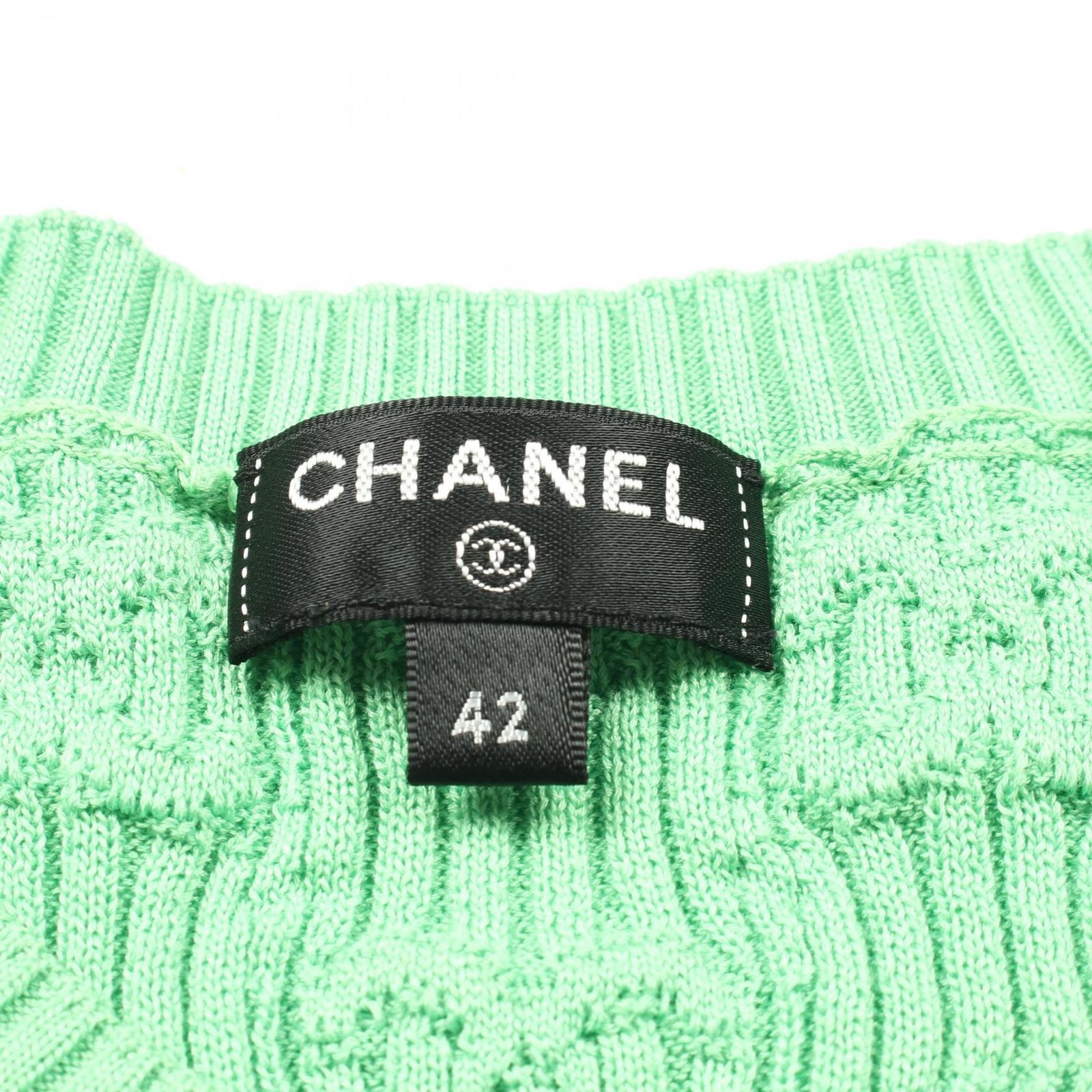 ☆シルエットが可愛い♪【CHANEL】CCロゴ ニット セーター