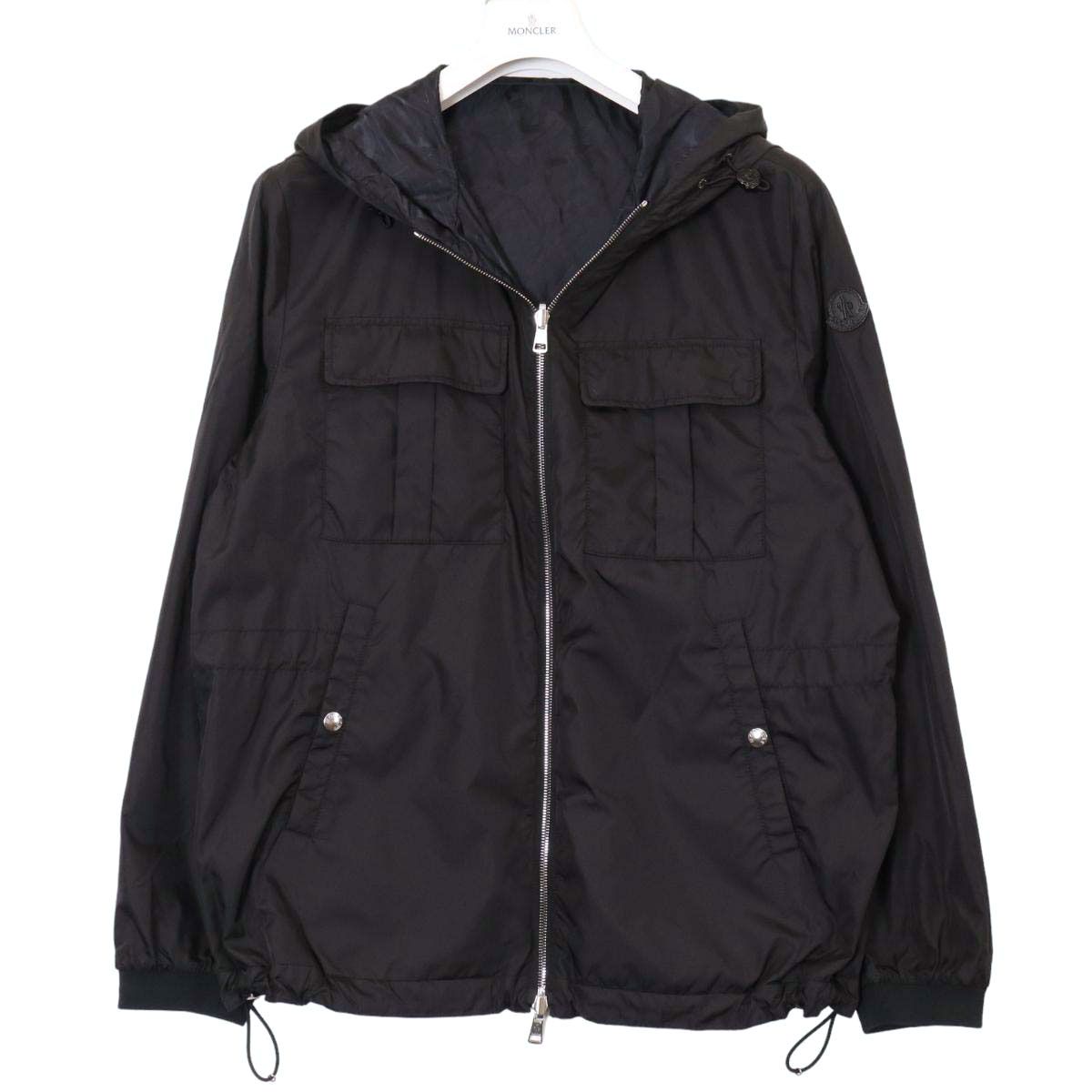 モンクレール CORDIER リバーシブル ジップアップ ナイロンジャケット 1B729 70 53A6G メンズ ブラック MONCLER【中古】  【アパレル・小物】 - メルカリ