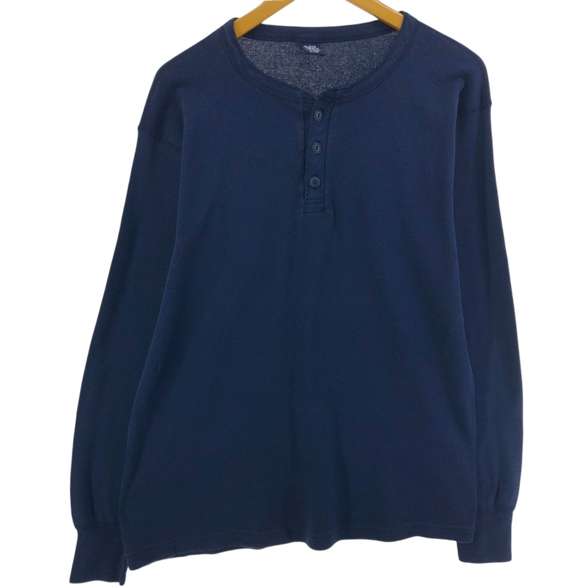 古着 90年代 ギャップ GAP オールドギャップ ヘンリーネック サーマルロングTシャツ USA製 メンズXL相当 ヴィンテージ/eaa520230