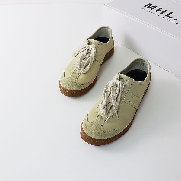 美品 2020年 MHL エムエイチエル マーガレットハウエル ARMY TRAINER