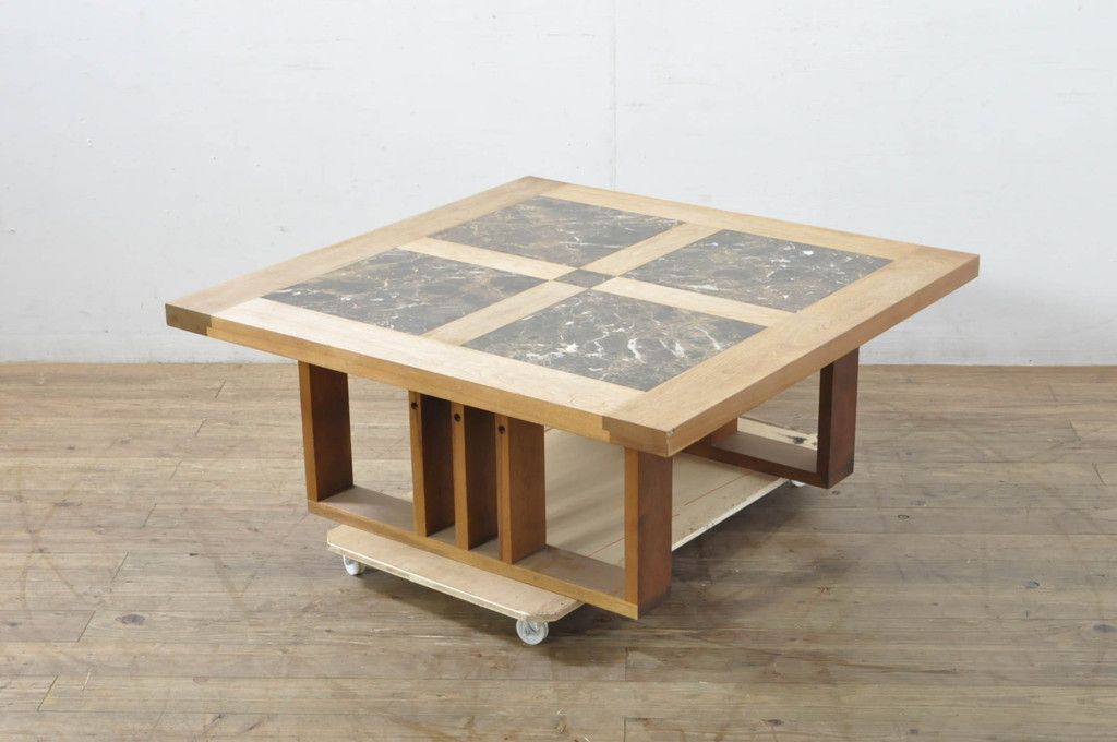 幅105cm セラミック ローテーブル CHARDONNAY ボーピリー センター