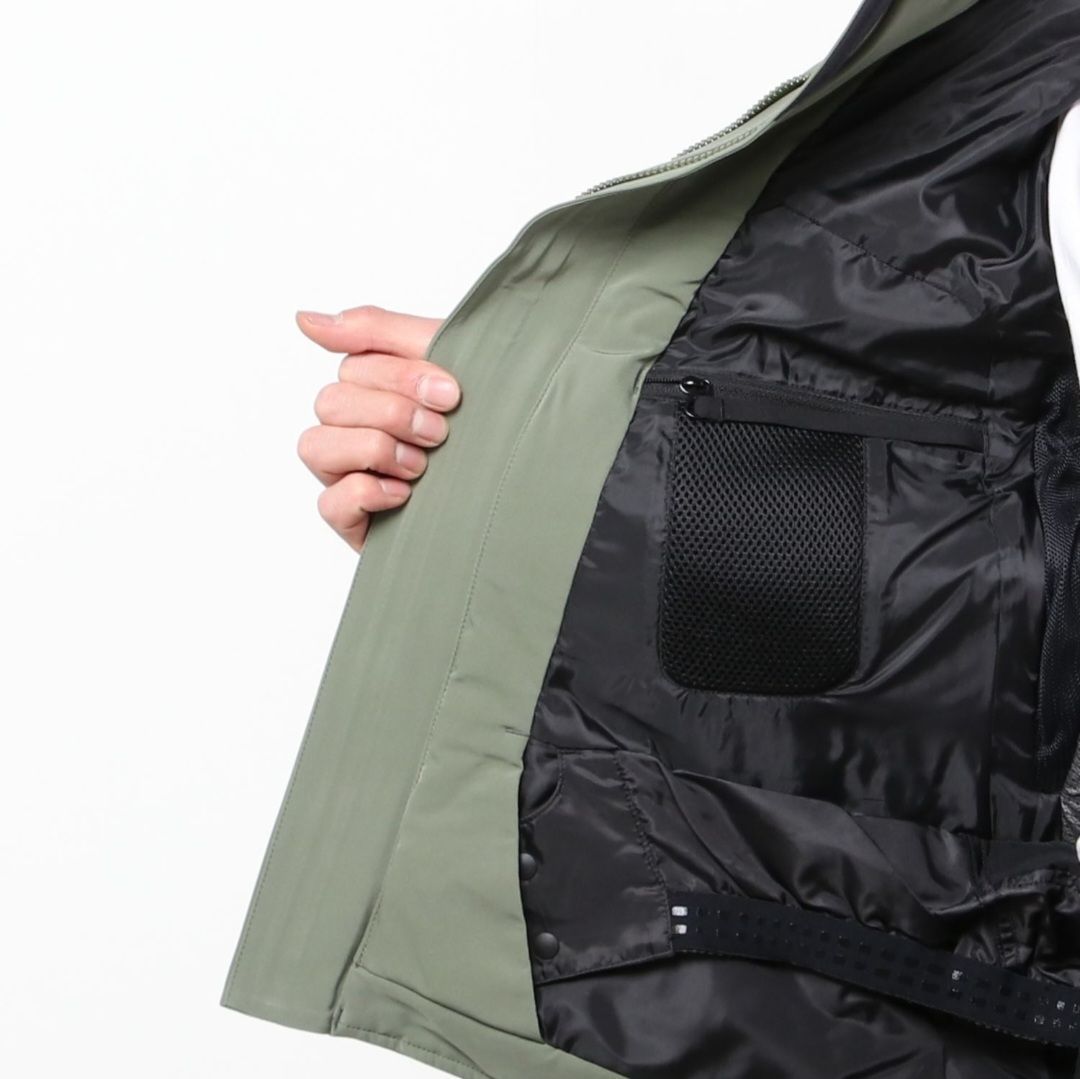 DESCENTE デサント INSULATED JACKET i4 OLIVE | www.schmetterlinghaus.at