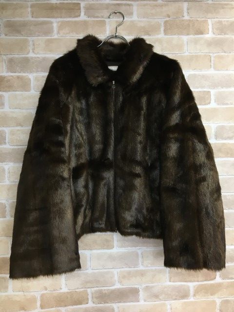 中古】 LEINWANDE ﾗｲﾝｳﾞｧﾝﾄﾞ Faux Fur Jacket ﾌｪｲｸﾌｧｰｼﾞｬｹｯﾄ ｼﾞｯﾌﾟ ...