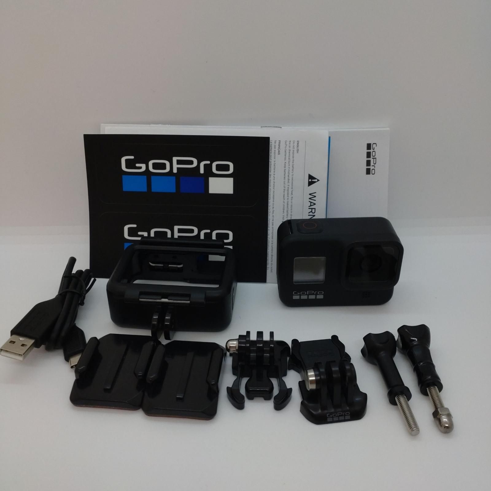 全額返金保証】【最速発送】GoPro HERO8 BLACK CHDHX-801-FW 動作確認  