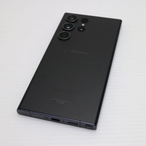 超美品 SC-52D Galaxy S23 Ultra 512GB ファントムブラック DoCoMo