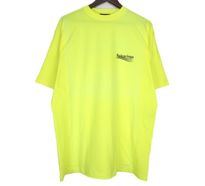 バレンシアガ BALENCIAGA 641655 TNVE7 キャンペーン ロゴ Tシャツ 43777