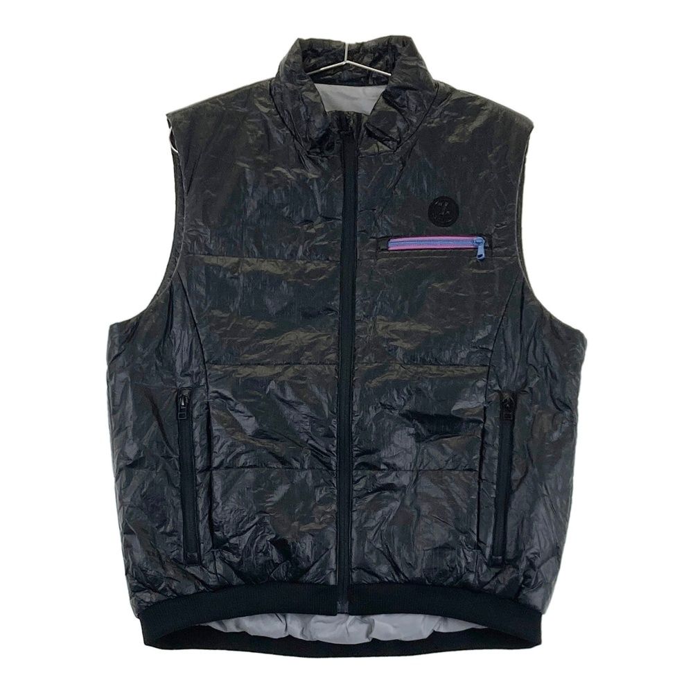 サイズ L IZREEL イズリール 中綿 ジップベスト ブラック系 240101461629 ゴルフウェア メンズ ストスト