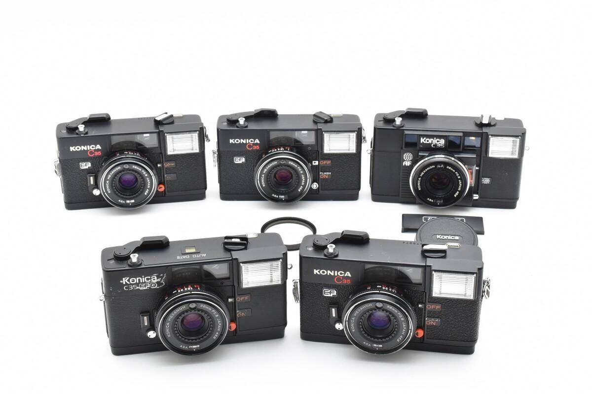 ★希少・完動品★konica c35★本革外装＊美品＊初期保証★入門に！ 完動品/3ヶ月保証】オールドフィルムカメラ コニカ KONICA C35