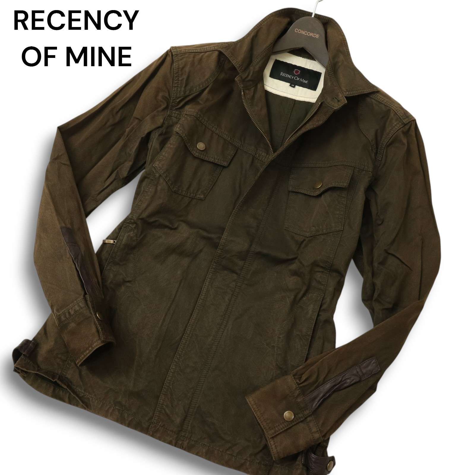 RECENCY OF MINE アバハウス 通年 羊革 リアル ラム レザー使い USED 
