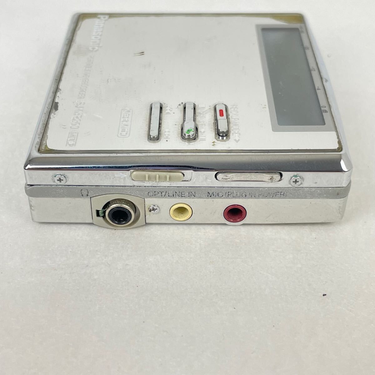Panasonic ポータブルMDレコーダー SJ-MR250 ジャンク品 ジャンク】Panasonic パナソニック SJ-MR250 ポータブル MD