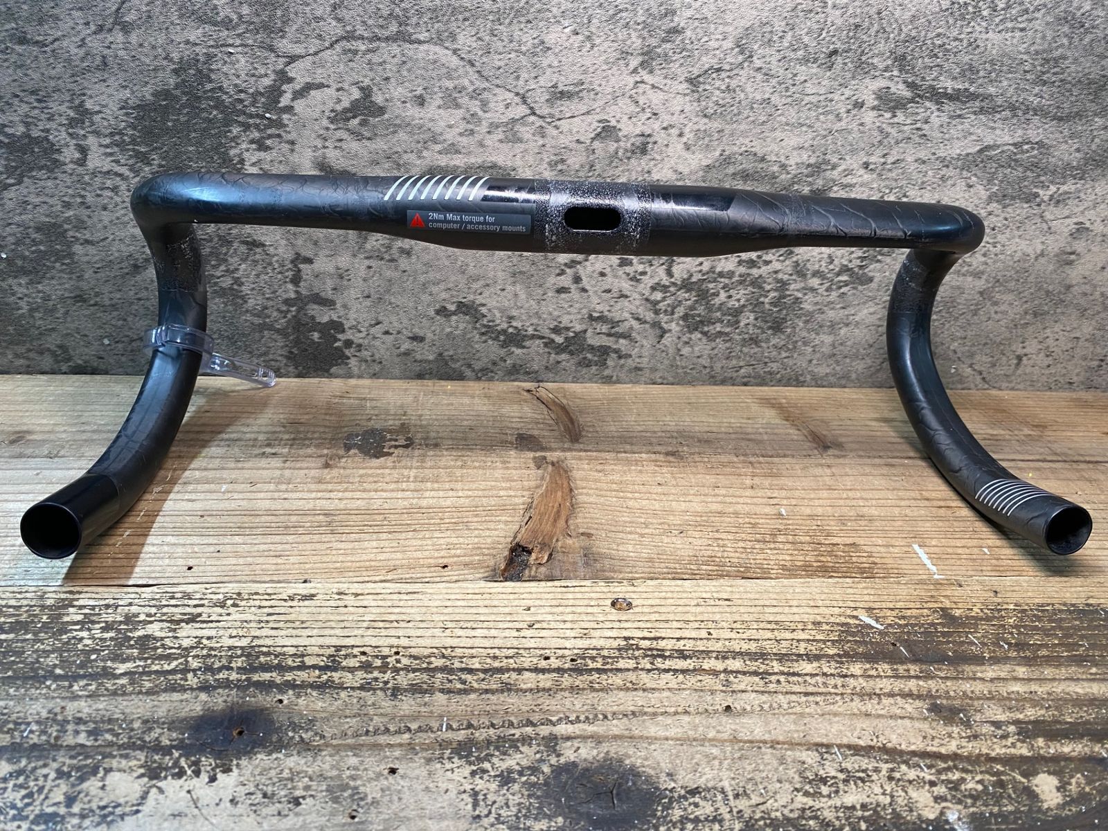 JK581 FSA SL-K UD CARBON COMPACT カーボン ドロップハンドル バーエンドC-C420mm Φ31.8