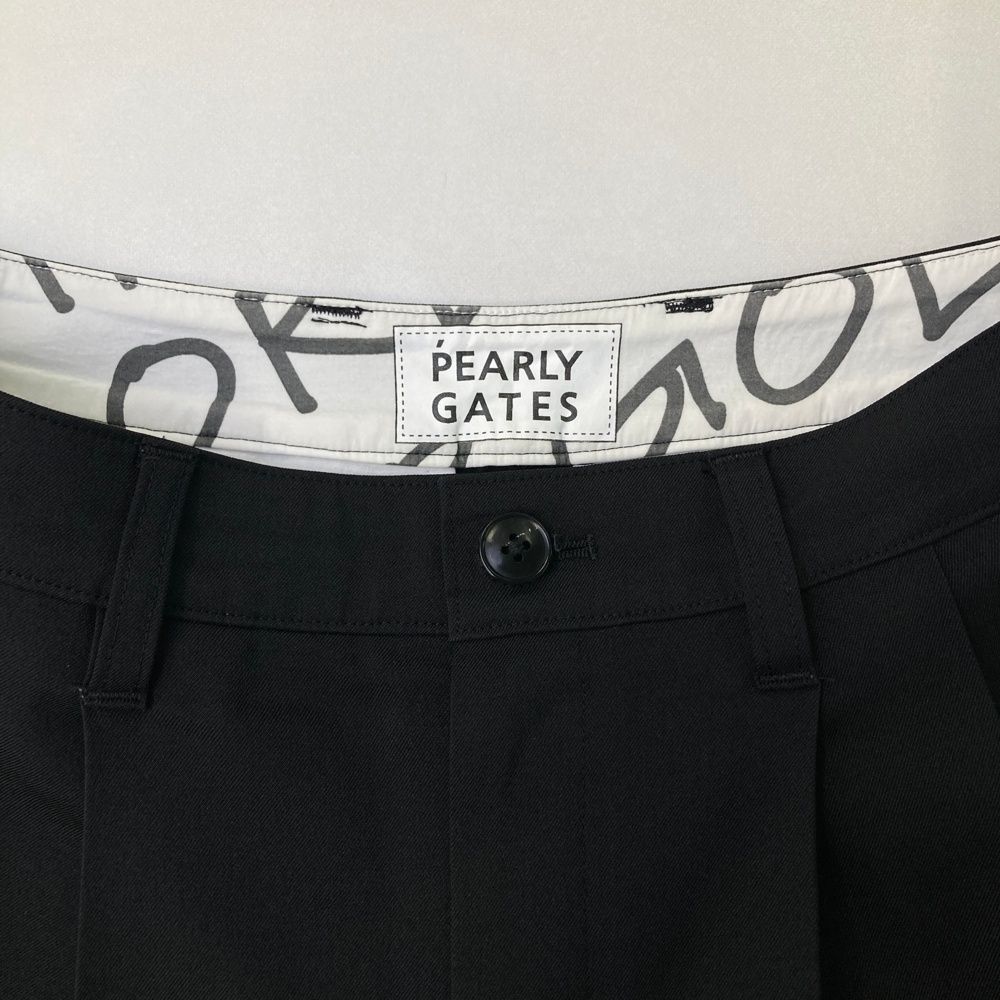 本日迄お値下げパーリーゲイツレディースブラックパンツサイズ00 サイズ：00 PEARLY GATES パーリーゲイツ 2024年モデル