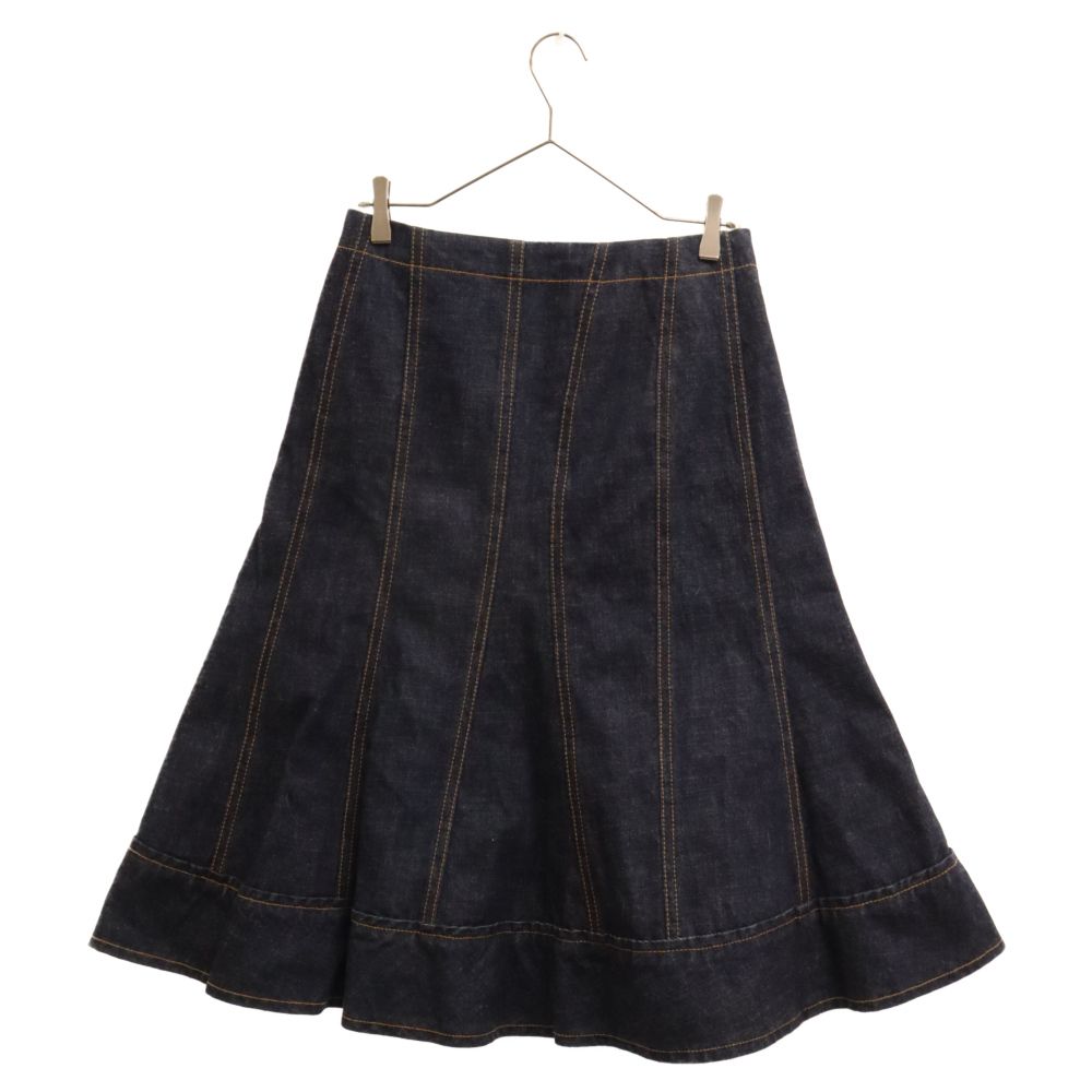 Comme des Garconsコムデギャルソン ダブルフェイススカートデニム tricot comme des garcons デニムロングスカート