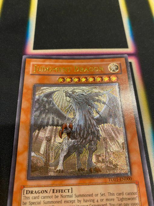 裁きの龍 英語レリーフ 遊戯王 裁きの龍 英語 レリーフ