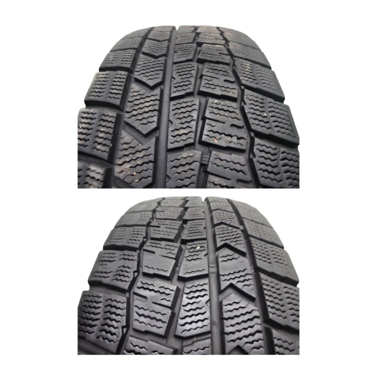 185/60R15 2022年製 冬用 2本 7分山 ダンロップ WINTER MAXX WM02