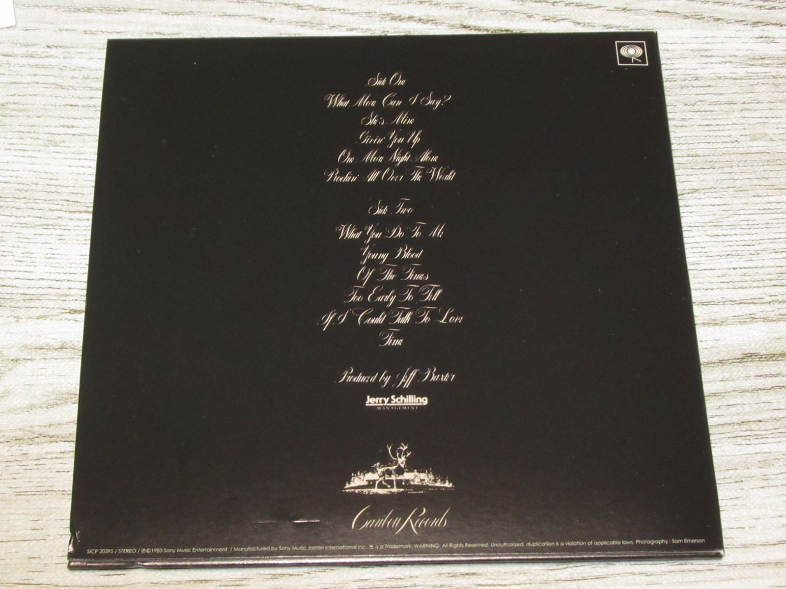 CD カール・ウィルソン ヤング・ブラッド 帯付 紙ジャケ BLU