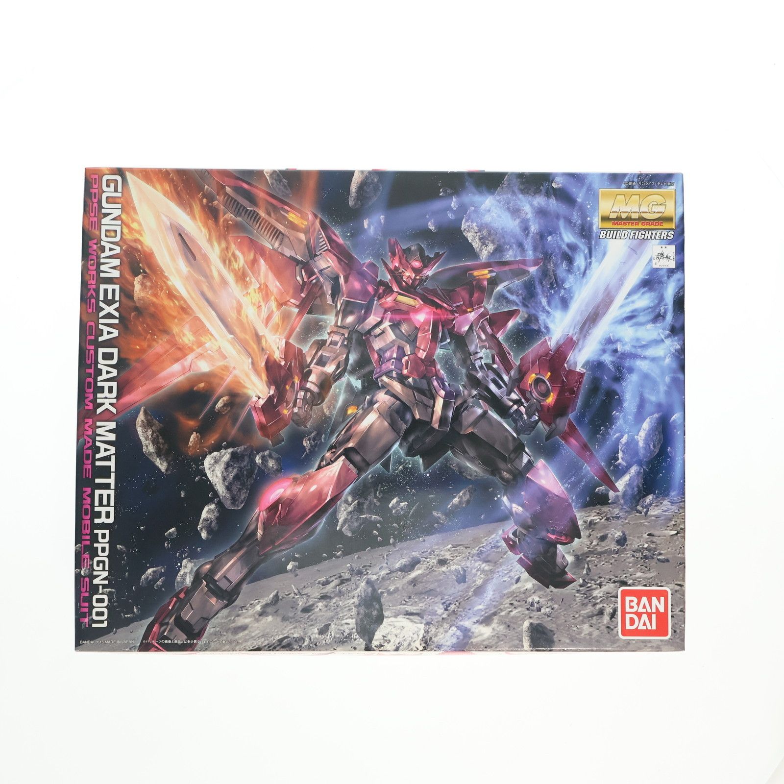 BANDAI - MG 1/100 PPGN-001 ガンダムエクシアダークマター ガンダムビルドファイターズ プラモデル(0195690) バンダイ Amazon | MGBF 1/100 ガンダムエクシアダークマター (ガンダム