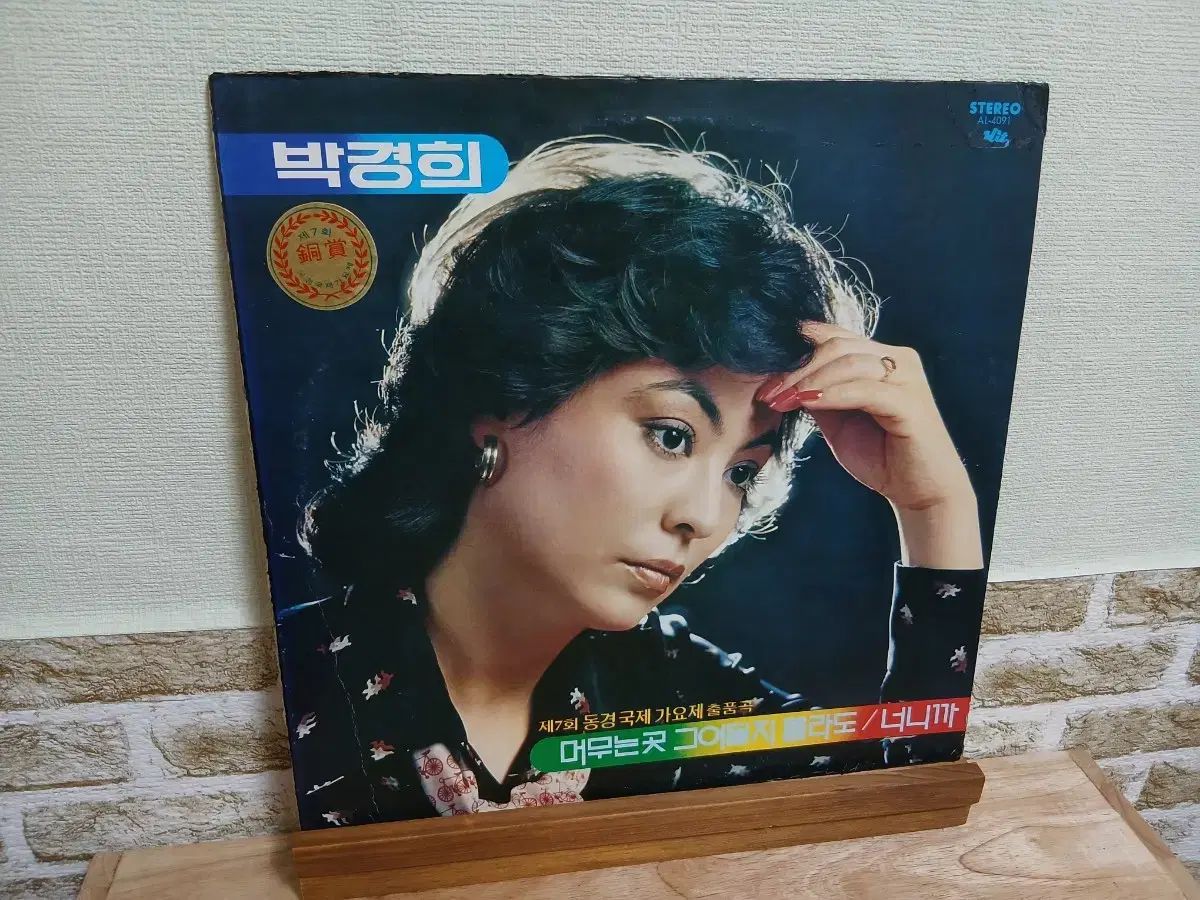 パク ギョンヒ LP ビニール あなたが泊まる場所だから