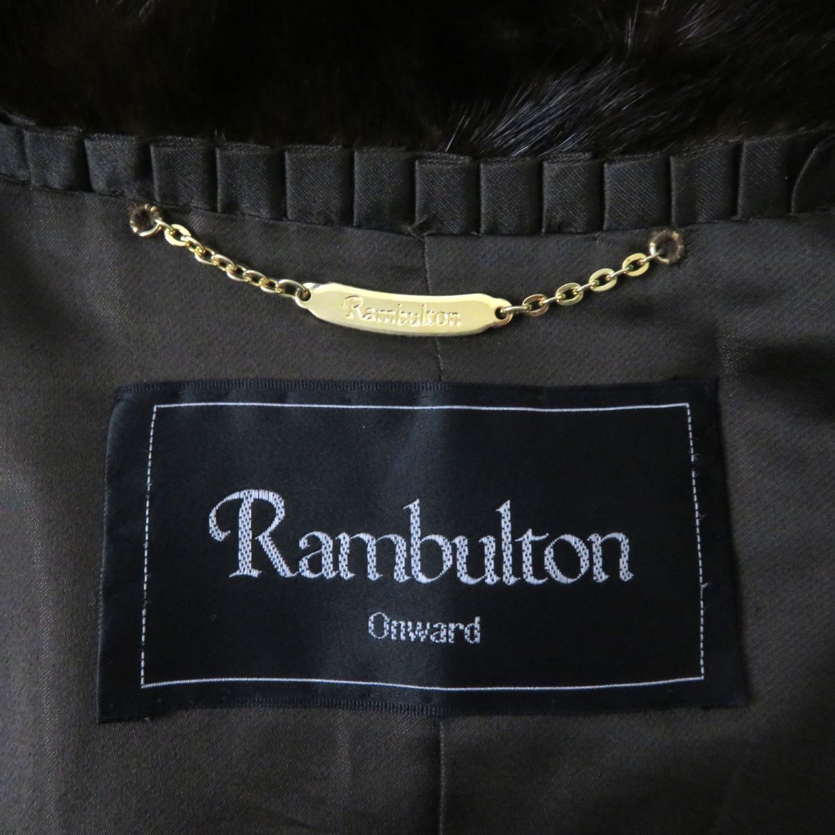 美品☆Rambulton(ONWARD) ランブルトン(オンワード) SAGAMINK