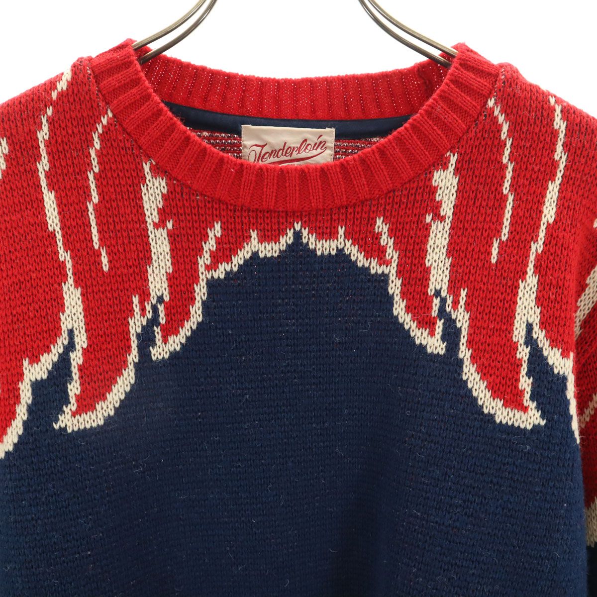 TENDERLOIN テンダーロイン 15AW 日本製 ウールブレンド ウィング柄 