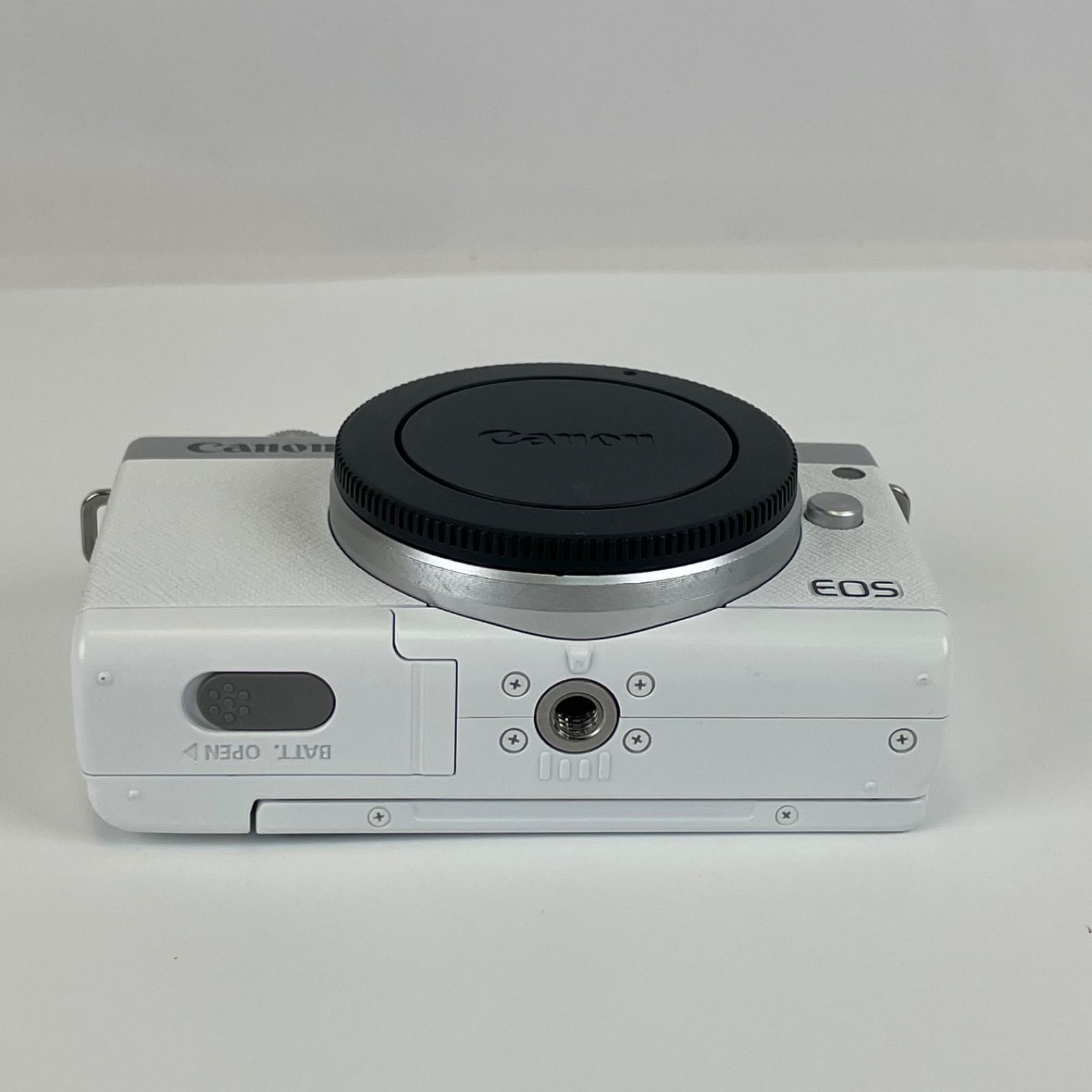 最安値】キヤノン EOS M200 ダブルズームキット ホワイト EOS M200