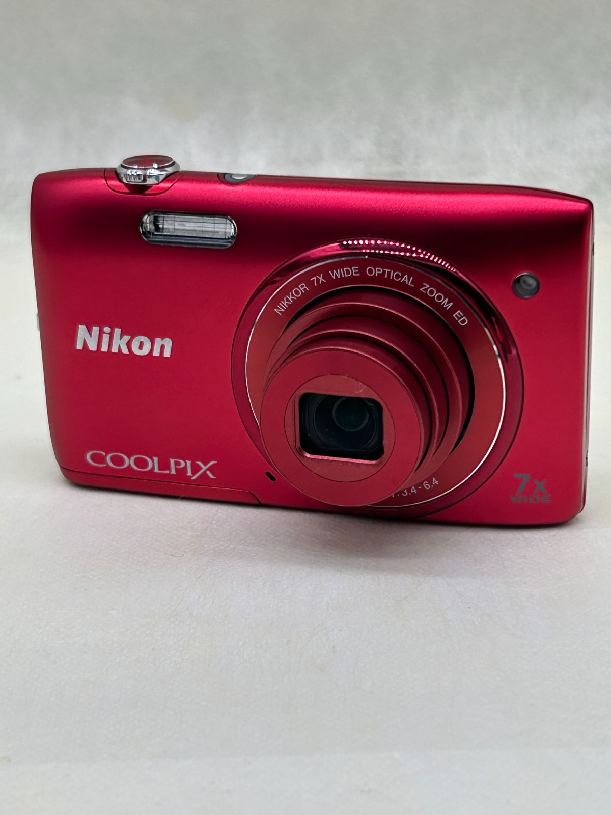 Nikon COOLPIX S3400 レッド #168 Nikon COOLPIX S3400 Red | Point & Shoot Cameras | Nikon