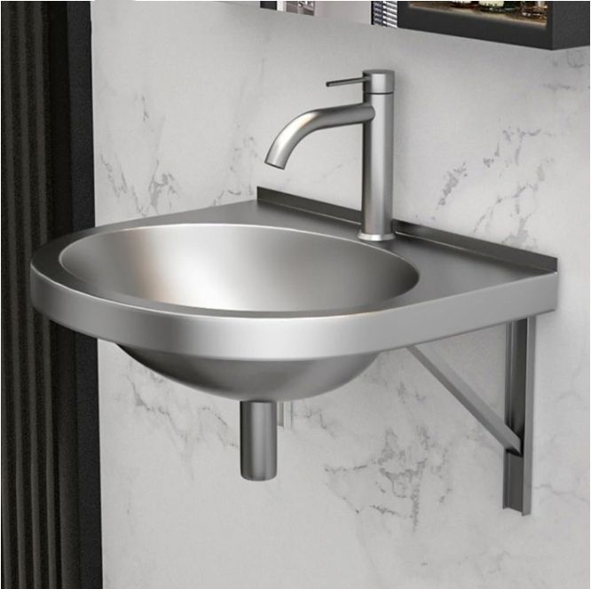 304ステンレス製手洗器 排水金具付き
