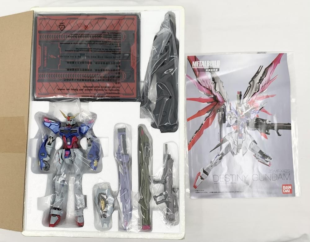 BANDAI - 【中古】訳有 バンダイ 機動戦士ガンダムSEED DESTINY L BUILD ZGMF-X42S デスティニーガンダム フルパッケージ[17][240017710502] レビュー】 バンダイ METAL BUILD ZGMF-X42S デスティニー