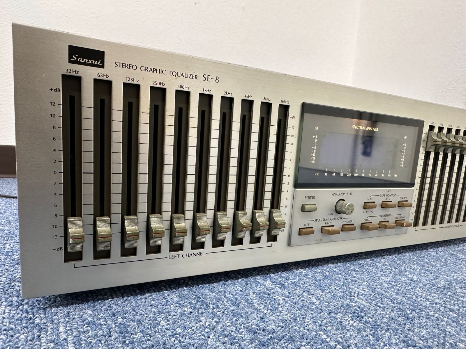 Sansui サンスイ SE-80 グラフィックイコライザー グライコ ステレオ