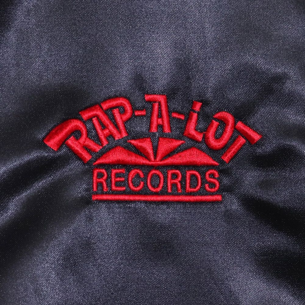 Rap-A-Lot Records サテンスタジャン ブラック SUPREME Rap-A-Lot Record Satin Club Jacket Sサイズ ブラック