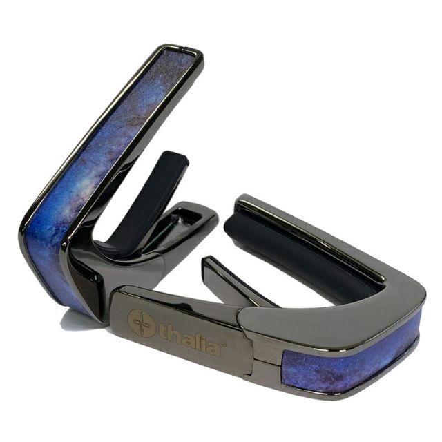 タリア カポ Thalia Capos Limited Series BC-P.MILKEYWAY | PEARL MILKY WAY Black Chrome ギター 12インチフレットパッド付属