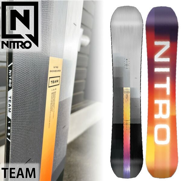 23-24 NITRO / ナイトロ TEAM チーム メンズ レディース スノーボード パーク カービング 板 2024 型落ち - メルカリ